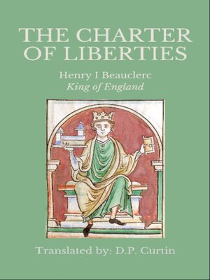 cover image of The Charter of Liberties